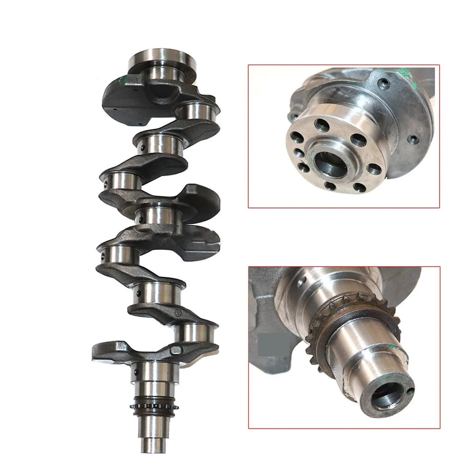 Compatibile con albero motore e bielle Hyundai G4NB 1.8L | Parti metalliche di dimensioni adeguate for la sostituzione della revisione del motore a benzina