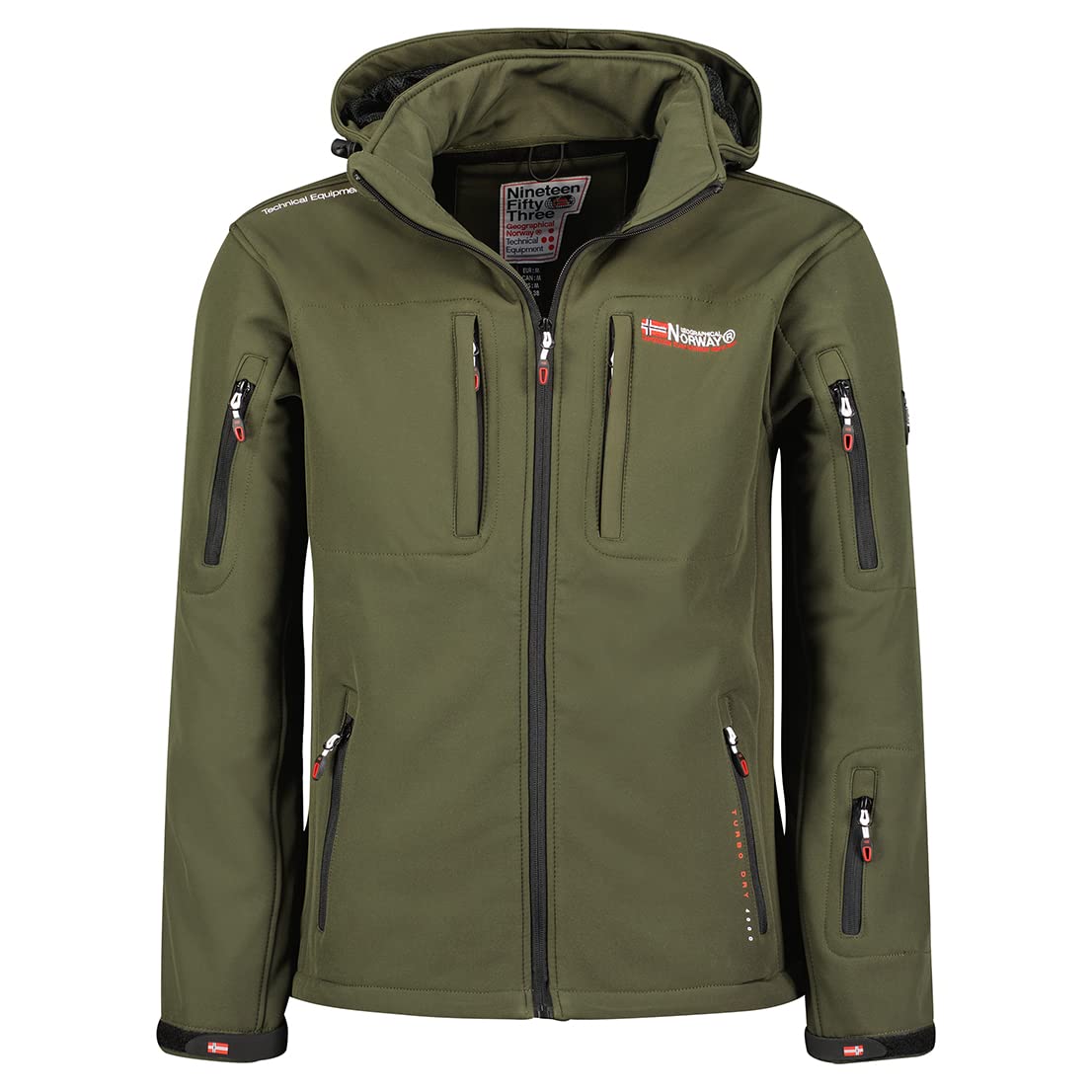 Geographical Norway Tunarama_men heren Softshell heren