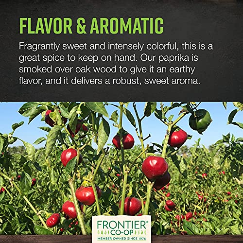 Frontier Co-Op Ground Smoked Spanish Paprika 1Lb #TOP4