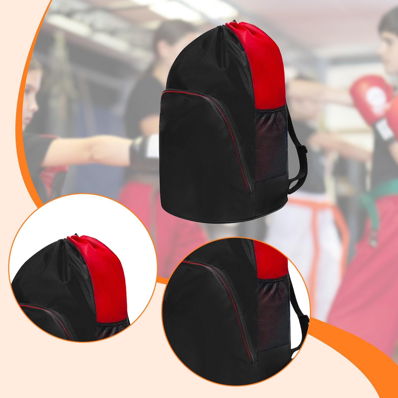 TISHITA Taekwondo Rucksack, Schutzausrüstungstasche für Sparring, Kampfsportarten Und Boxen