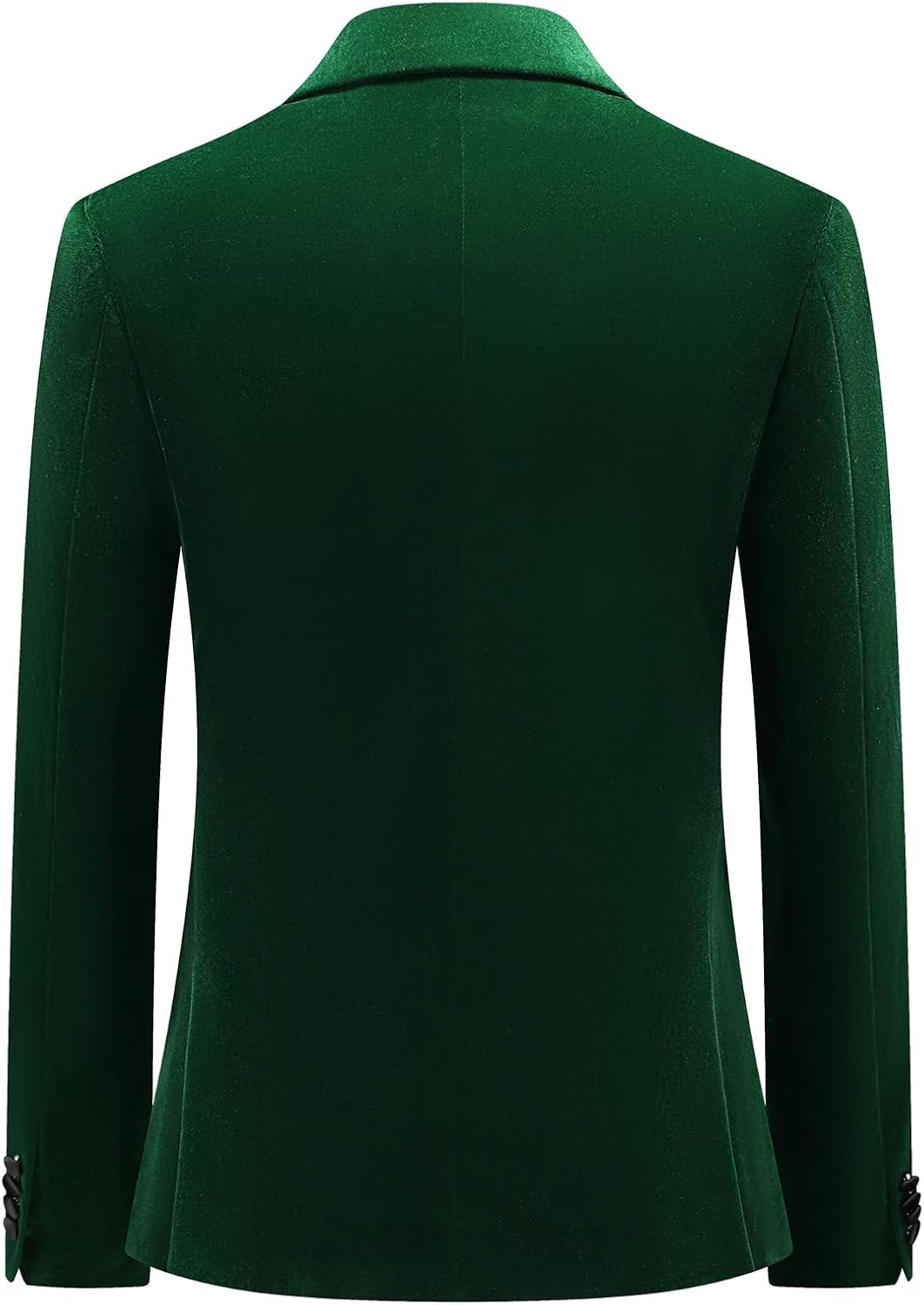 Lamgool Boys Velvet Suit Slim Fit 4 Piece Tuxedo Set with Blazer Jacket Dress Shirt Pant Bow Tie Kids Wedding Formal Outfit - Image 5