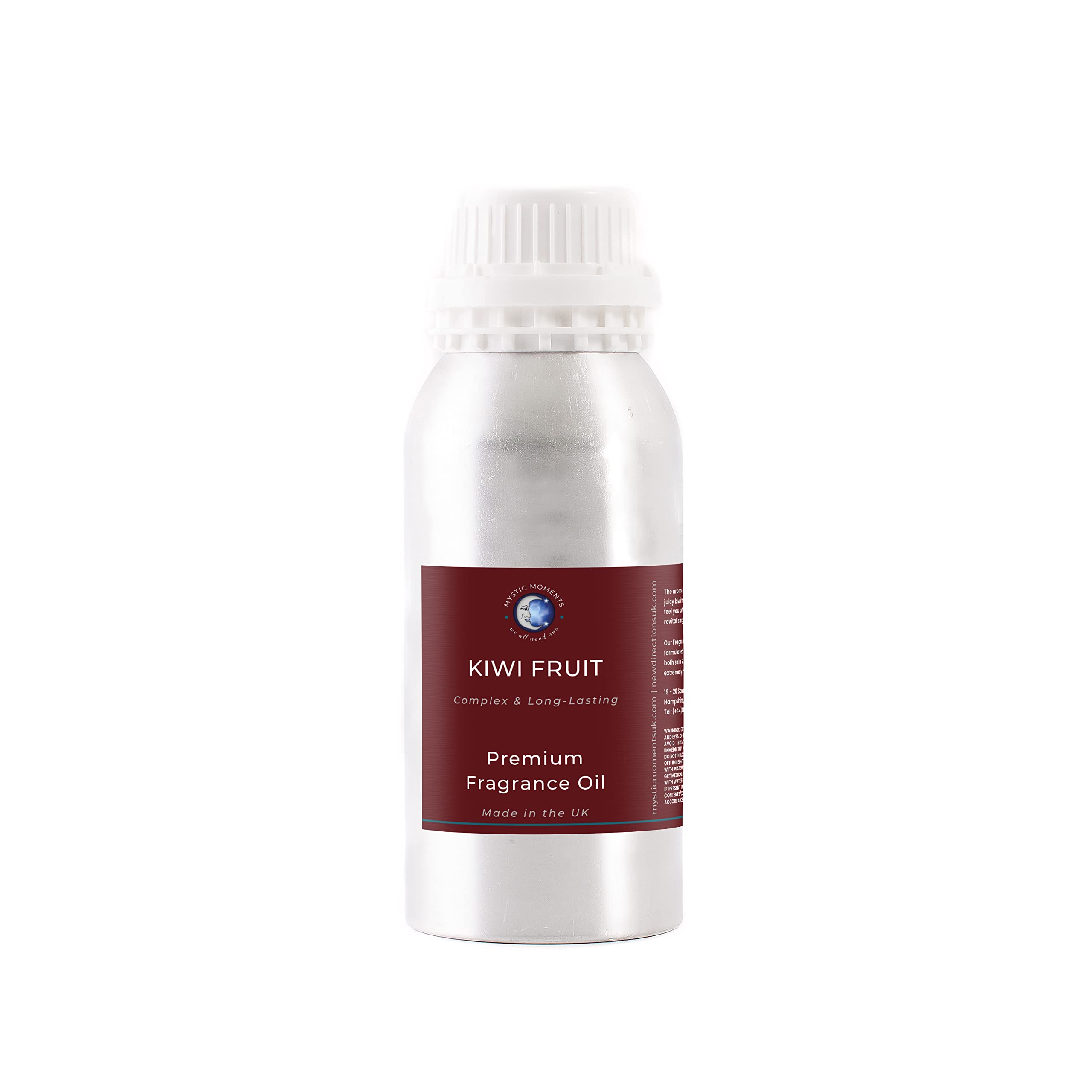 Mystic Moments | Huile parfumée Kiwi | 1Kg | Kiwi: un parfum aux notes de fruits verts et frais, pour bougies, savons, fondants parfumés et diffuseurs.