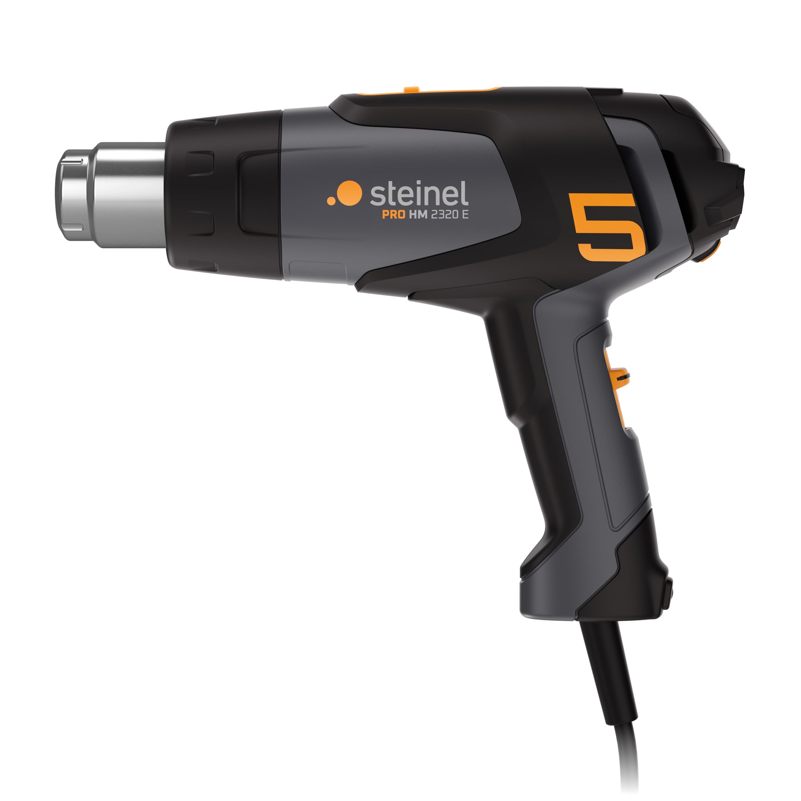 Steinel Pistola de aire caliente HM 2320 E Set de reparación de automóviles, incl. boquillas y consumibles, 2300 W, temperatura 80°-650°C, calentador cerámico, modo ECO
