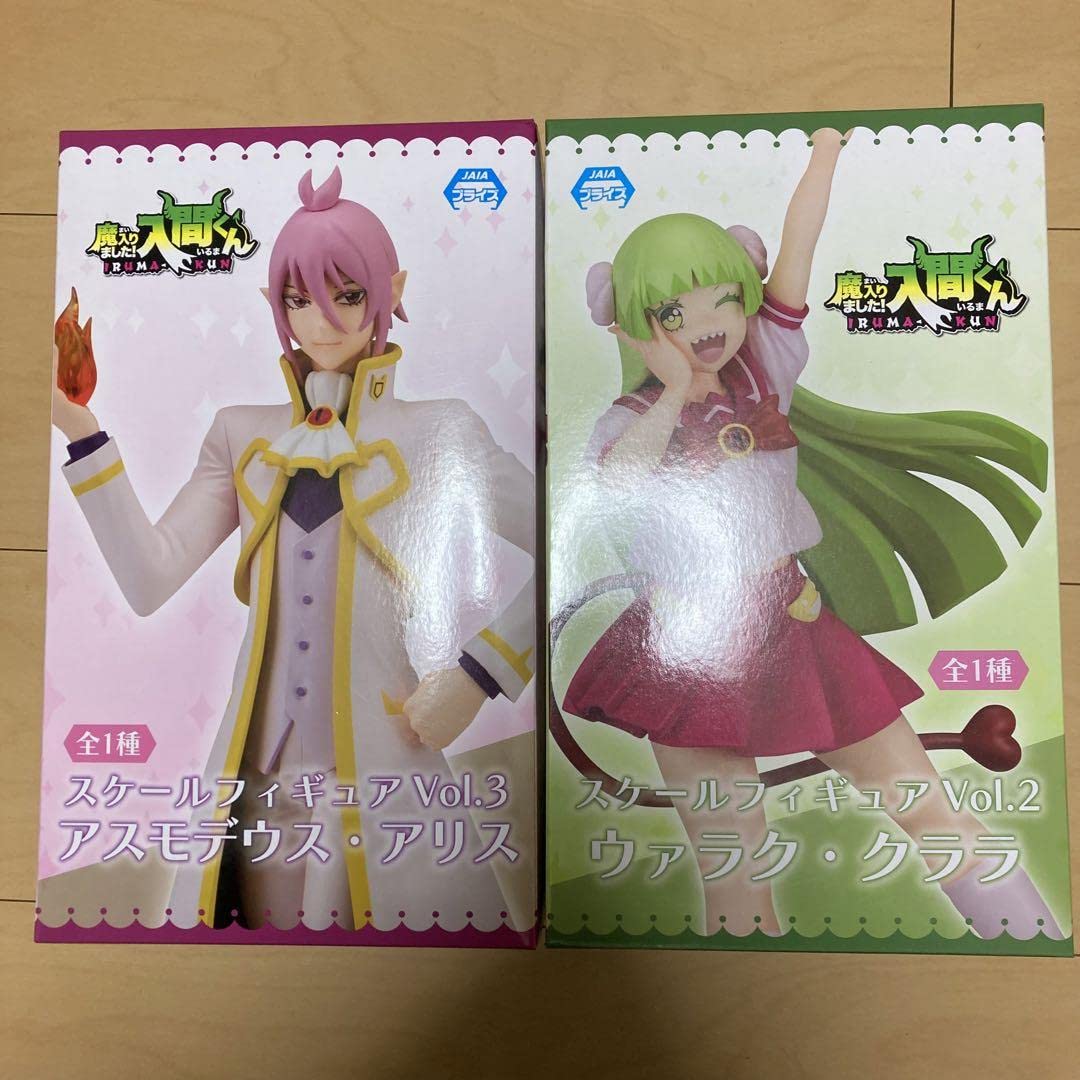 魔入りました入間くん　スケールフィギュア Vol.2 ウァラク・クララ　5点 魔入りました！入間くん スケールフィギュア Vol.2 ウァラク