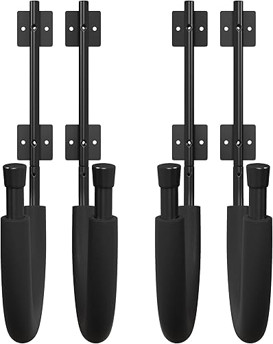 Miniatura 5 de Rad Sportz Ganchos de garaje paquete de 4  Solución de almacenamiento para herramientas colgantes, mangueras, palas y equipo deportivo  Perchas de