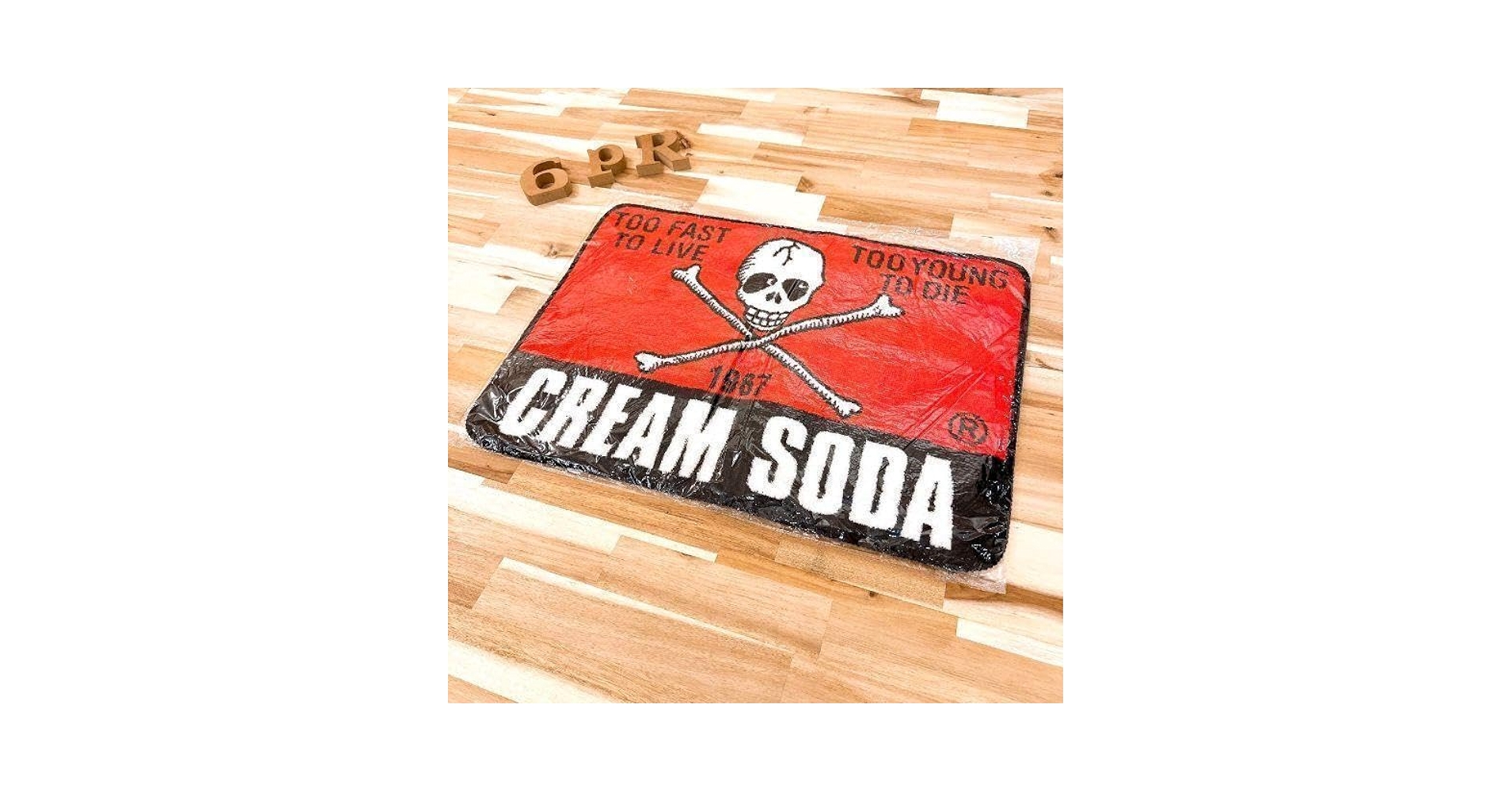 820☆【スカル 髑髏ボタン】CREAM SODA クリームソーダ