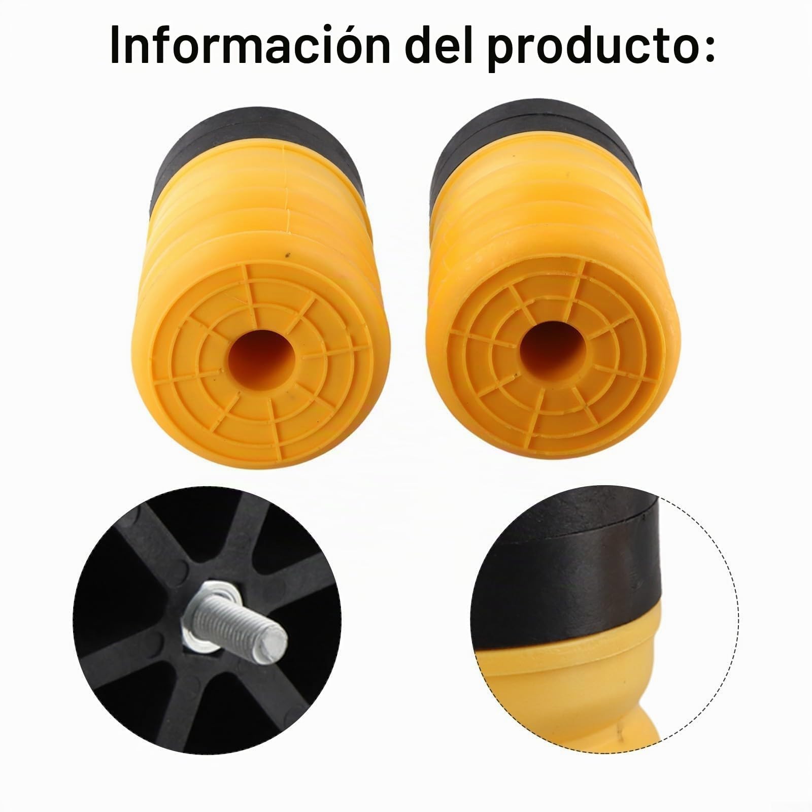 Kit de resorte auxiliar de suspensión trasera para Fiat para Ducato para Boxer 2006+OEM 31354