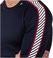 Vista 6 de Primera capa con tecnología HH Dry, con bandas de rayas, marca Helly Hansen
