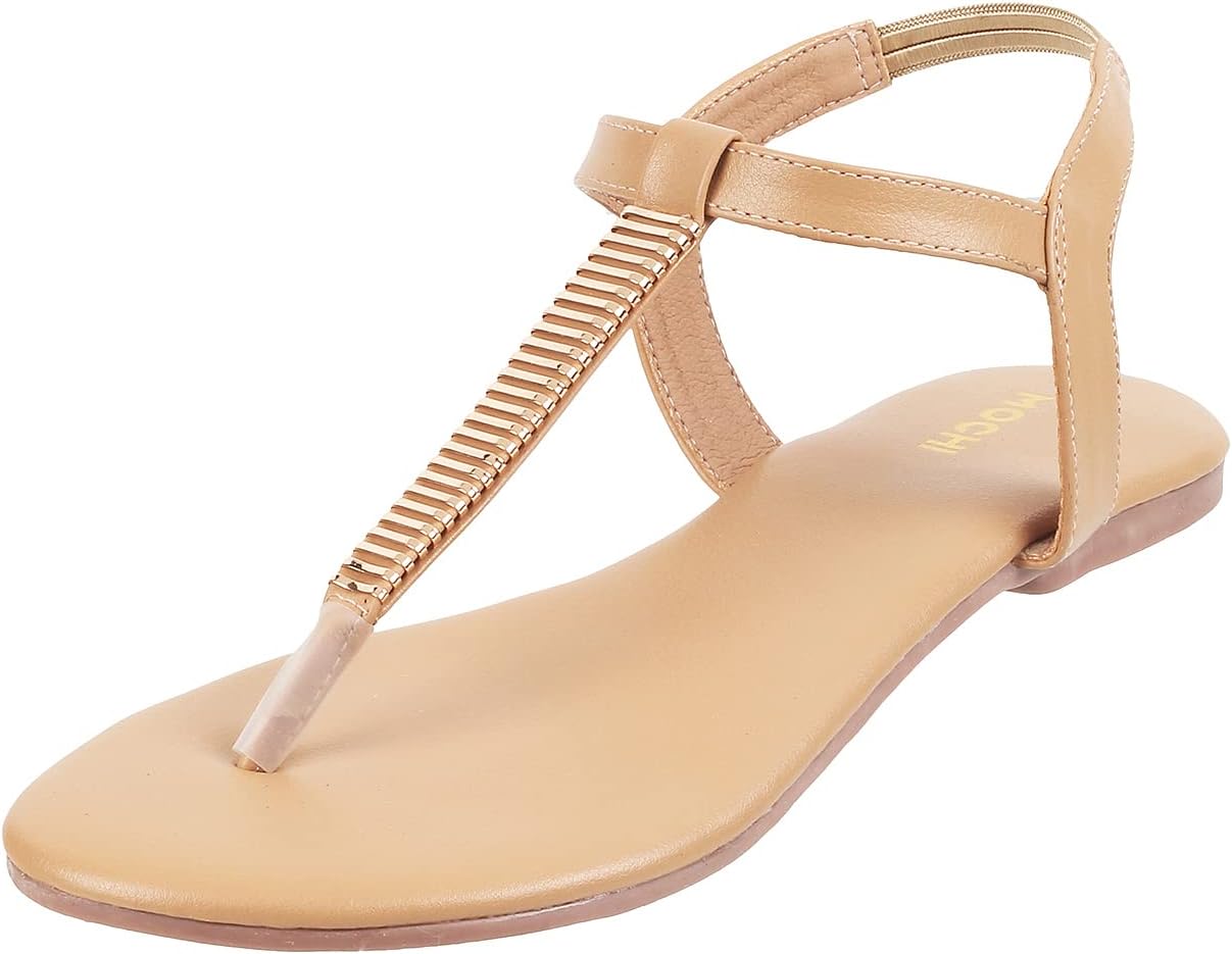 Women's Faux Leather Flat Fashion Sandals
