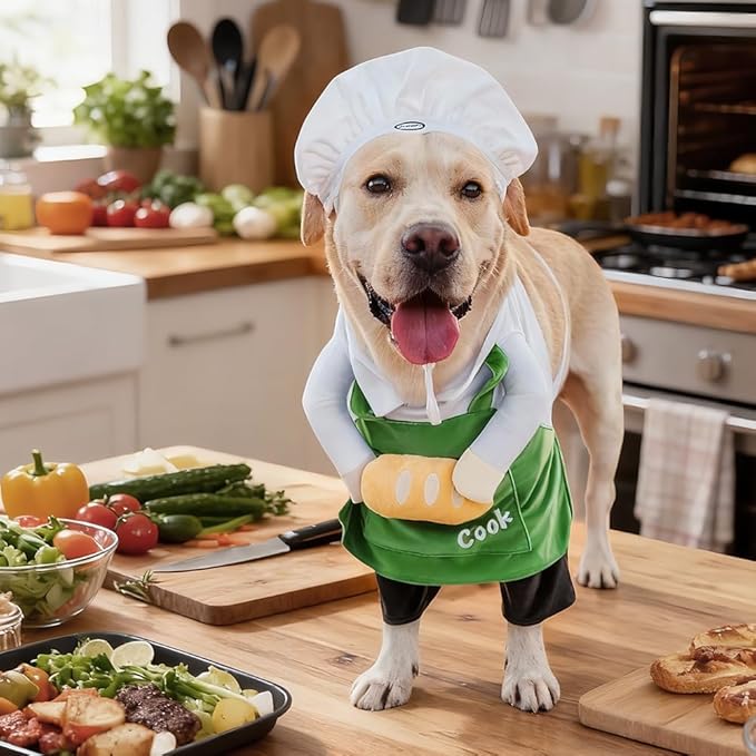 Capa de Vampiro Diablo para Perro Halloween, Disfraz Rojo y Negro Tamaño B2 miniatura 6