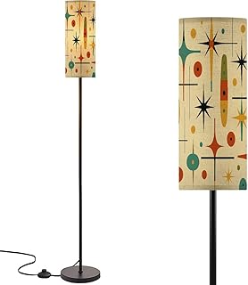 Modern Standing Lamps Mid Century Retro Atomic Abstract Modern Geometric...