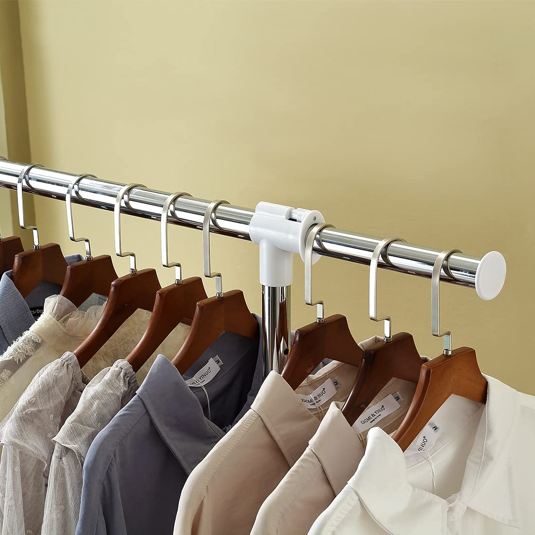 Buy Leaflai Clothes Rails for Bedroom, Adjustable Clothes Rack for