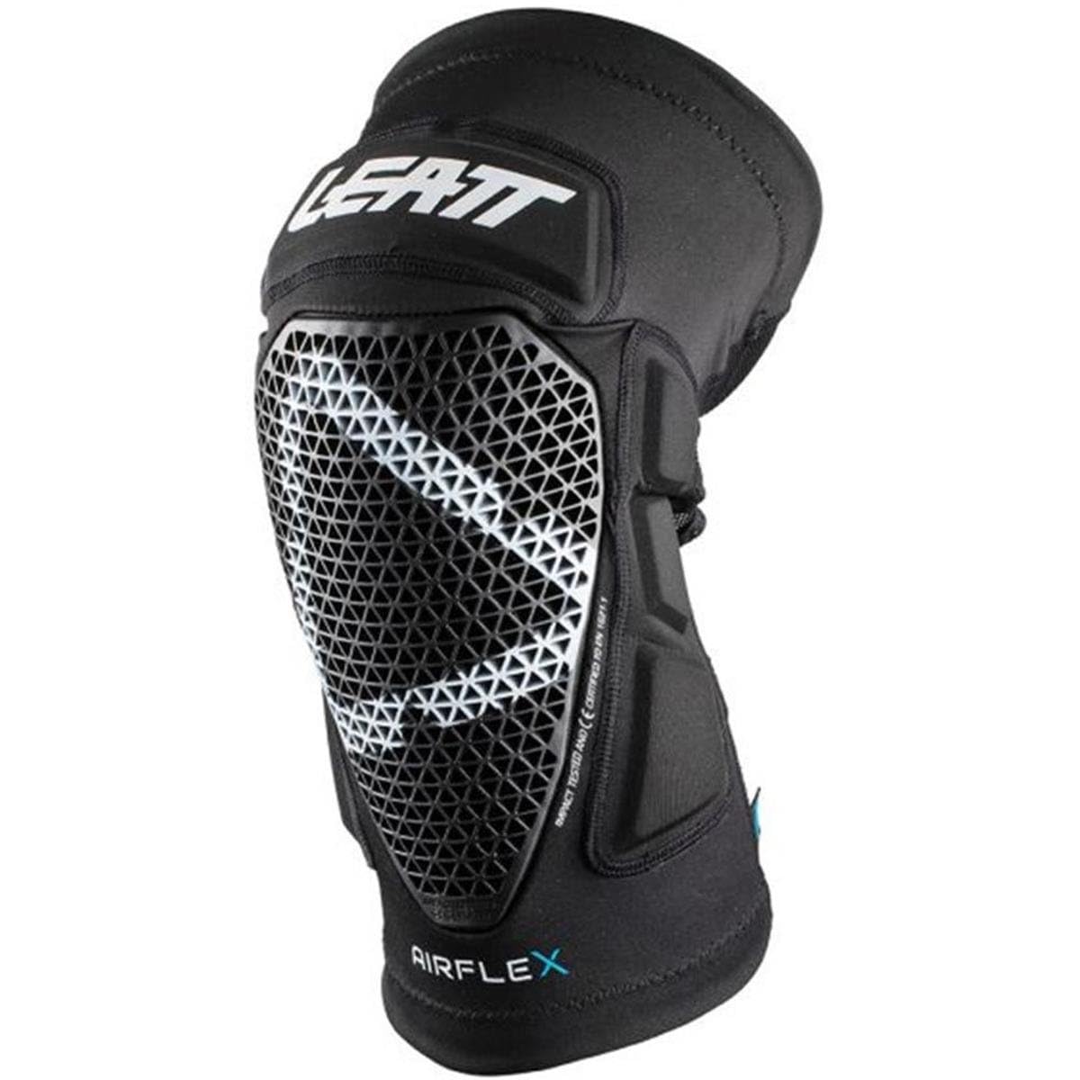 Leatt MTB - Ginocchiere Airflex Pro, colore: Nero