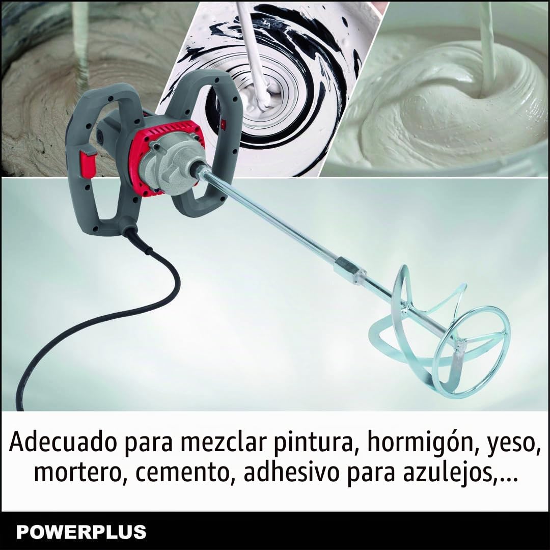 PowerPlus POWE80070 - Mezclador Eléctrico 1200W