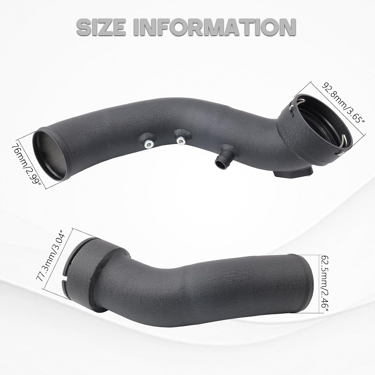 Intake Charge Pipe Compatible With BMW N55 F20/F22/F30 M2/M135i/M235i/335i/435i