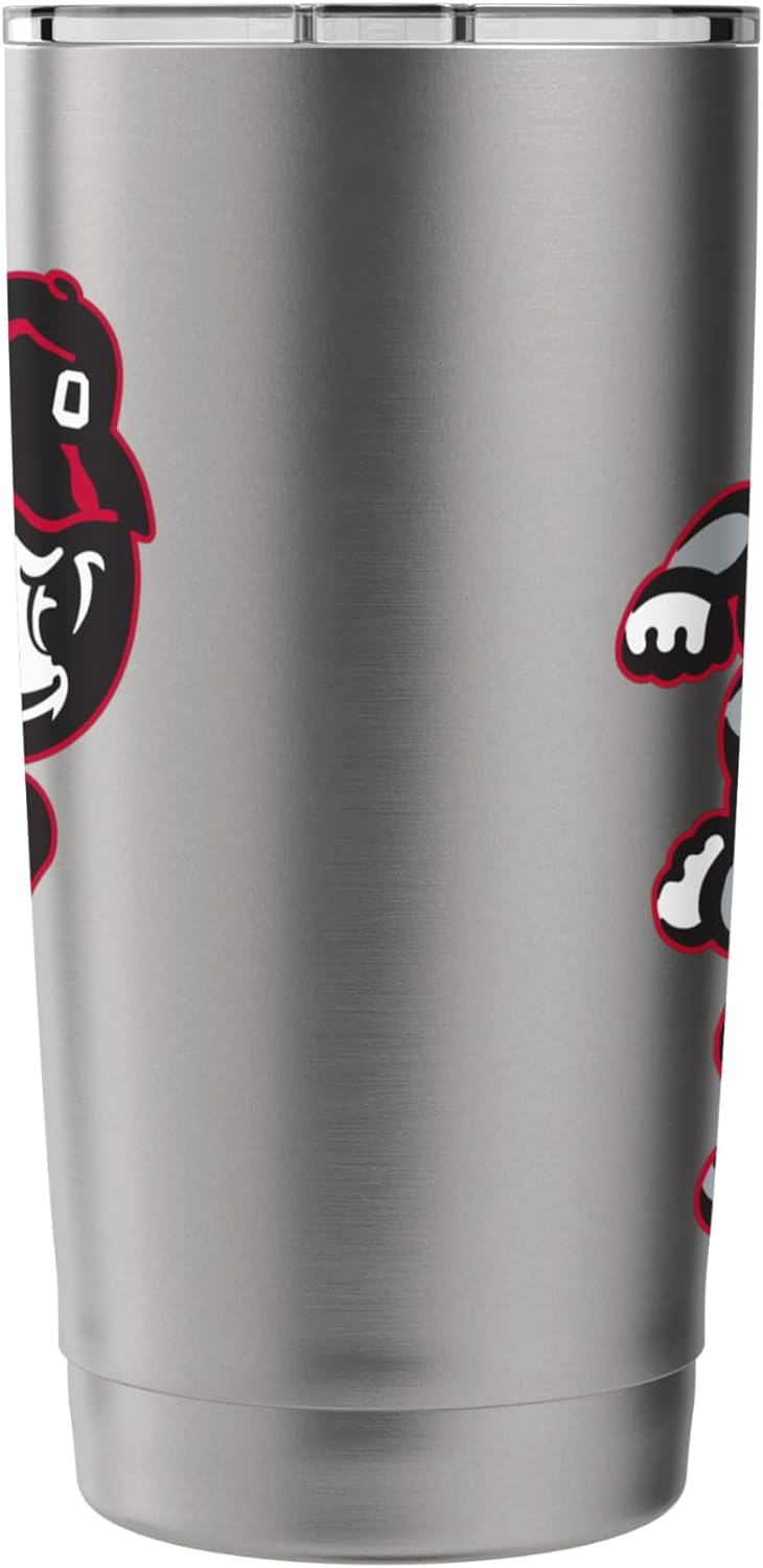 Ohio State Buckeyes Vintage Brutus Officially Licensed Stainless Steel Insulated Tumbler - Image 2