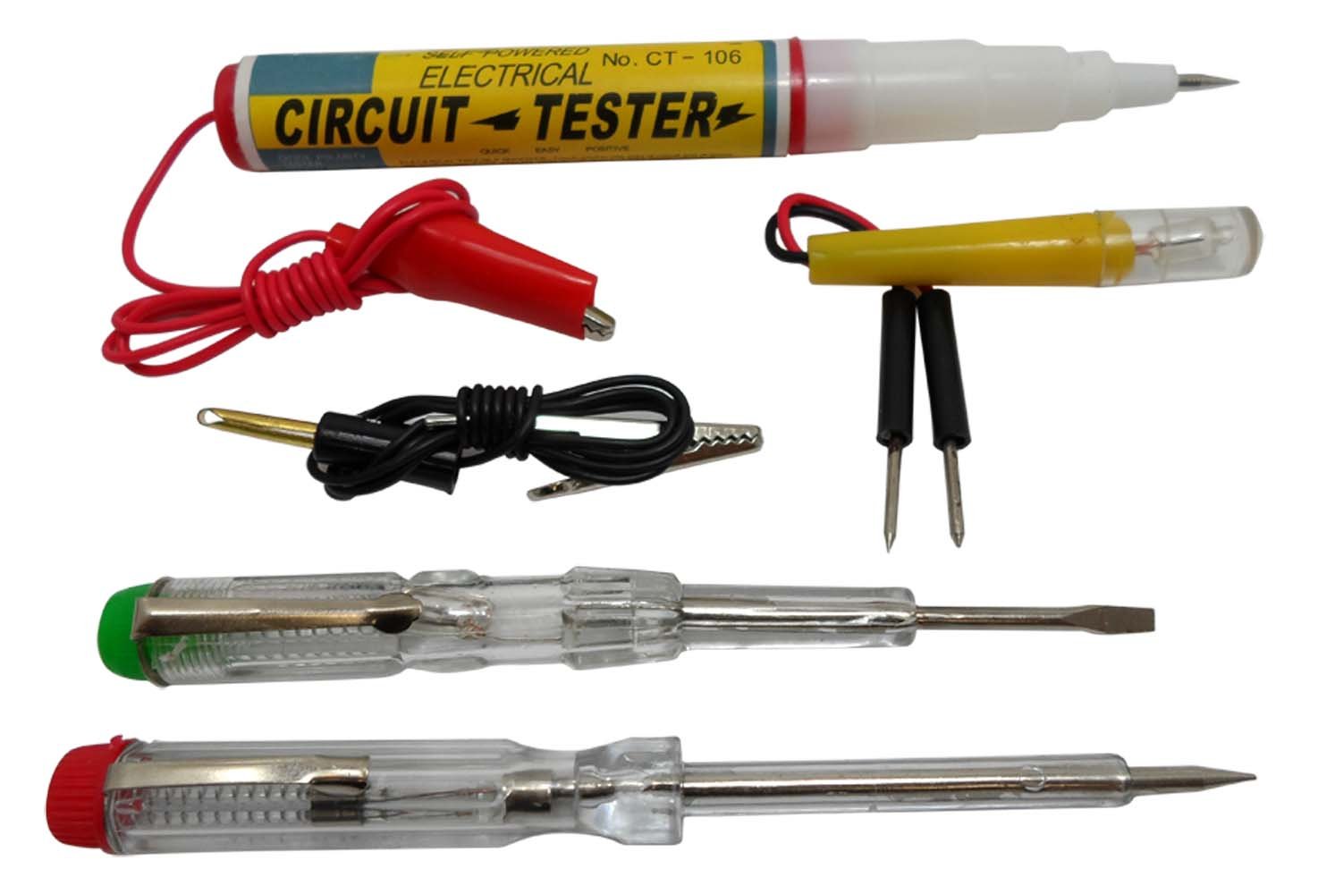 Stalwart 75-1100 Hawk 4-pc Electrical Circuit and Voltage Testing Kit
