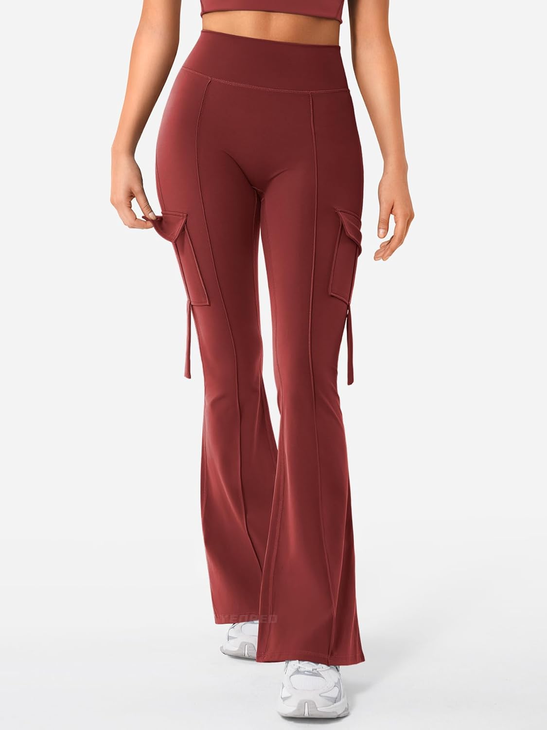 YEOREO Women's Workout Flare Leggings - Image 5