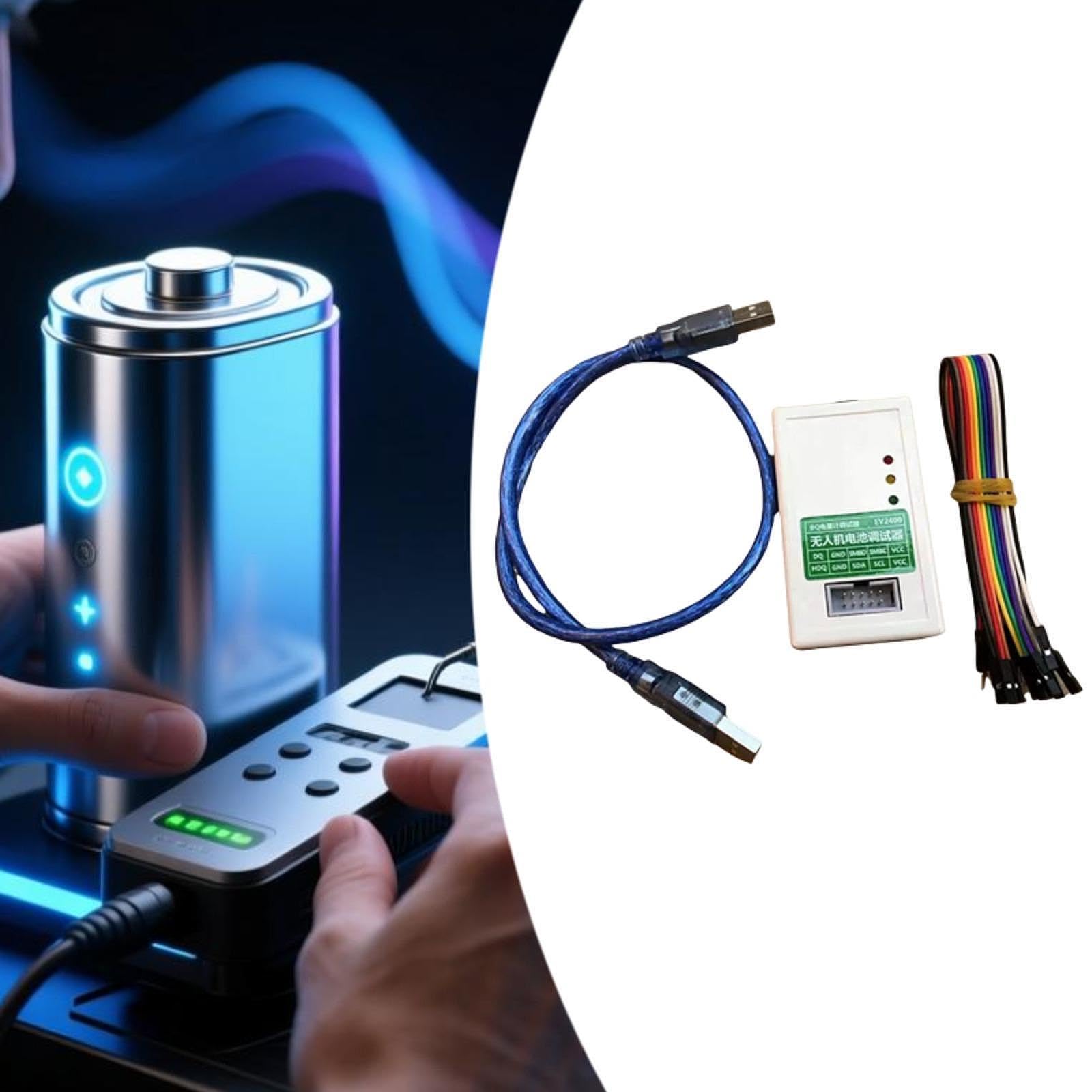 Dispositivo de Programación de Chips de Medición de Batería EV2400, Herramienta Portátil para Minidrones.