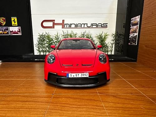 Miniatura 4 de Maisto 1:18 Edición especial 2022 Porsche 911 GT3, azul