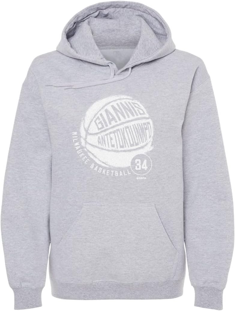 500 LEVEL Giannis Antetokounmpo Men's Hoodie Sweatshirt - Giannis Antetokounmpo Milwaukee Basketball