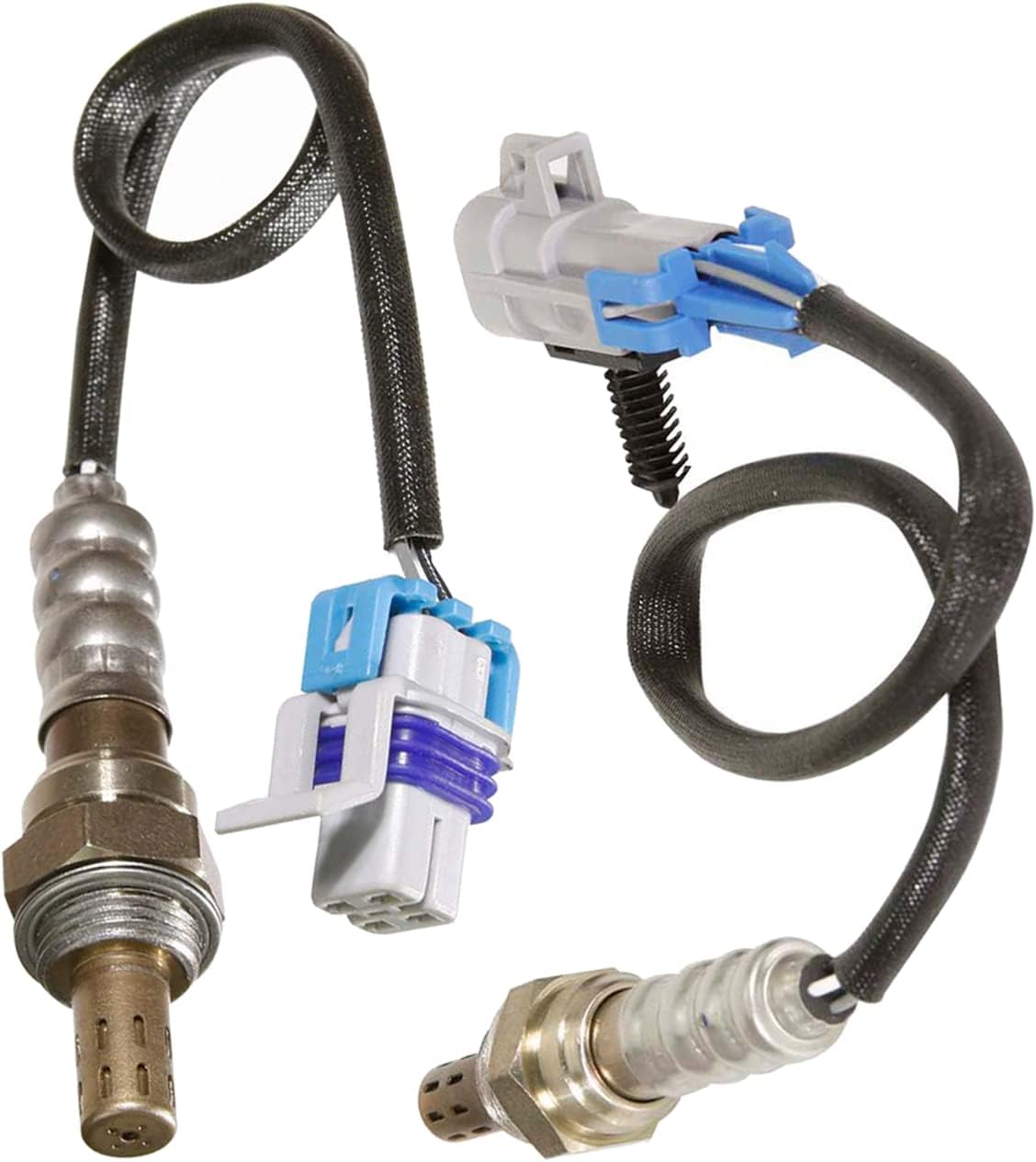 2Pcs Upstream And Downstream O2 Oxygen Sensor Replacement For Chevy Astro 4.3L 2002 2001 2000 234-4647 234-4650