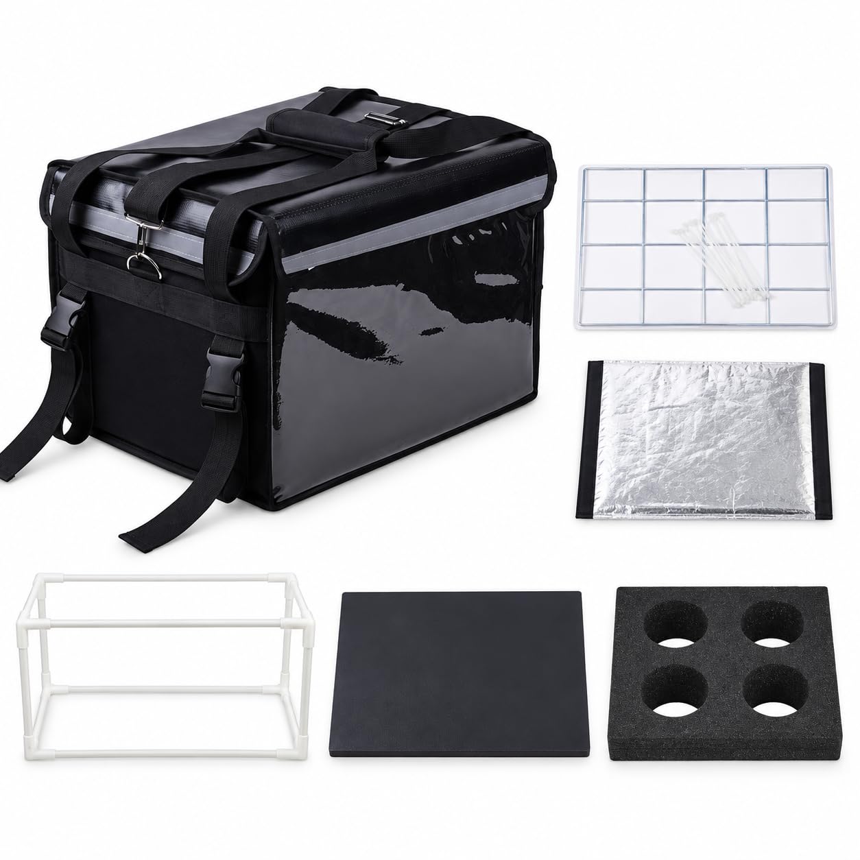Borsa Termica per Consegne, 32L+divider+cup, 29cm