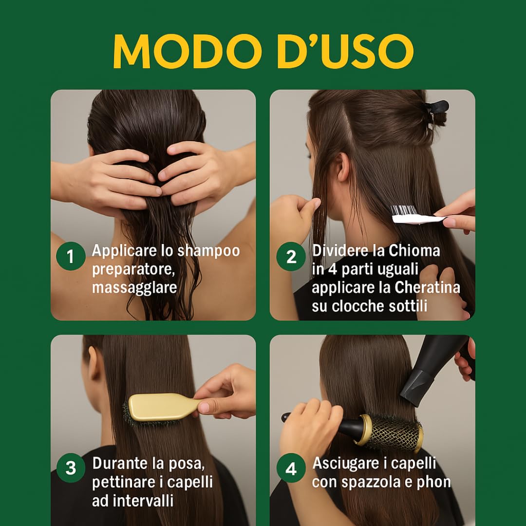 Jebel - Perfect liss - Nanoplastia - Lisciatura brasiliana Professionale - Capelli Lisci e Lucidi - Senza Formaldeide - Formula Originale Brasiliana
