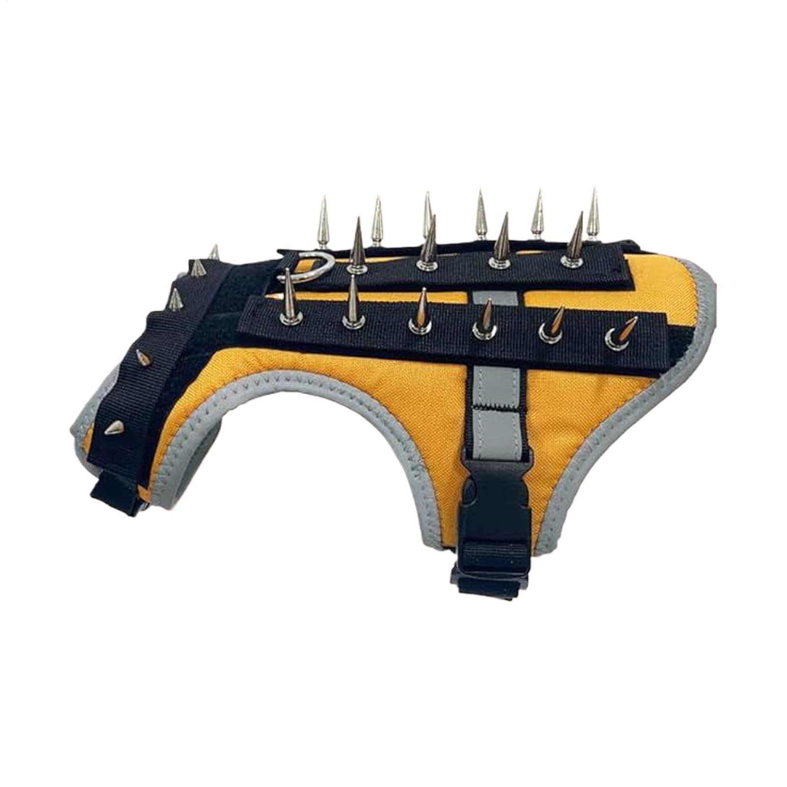 Chaleco Con Púas Para Perros Pequeños Protección | Arnés Reflectante Antiataque | Protección Ajustable Para Exteriores Chaleco Antidepredadores,Para Paseos Nocturnos Y Prevención De Ataques A Mascotas