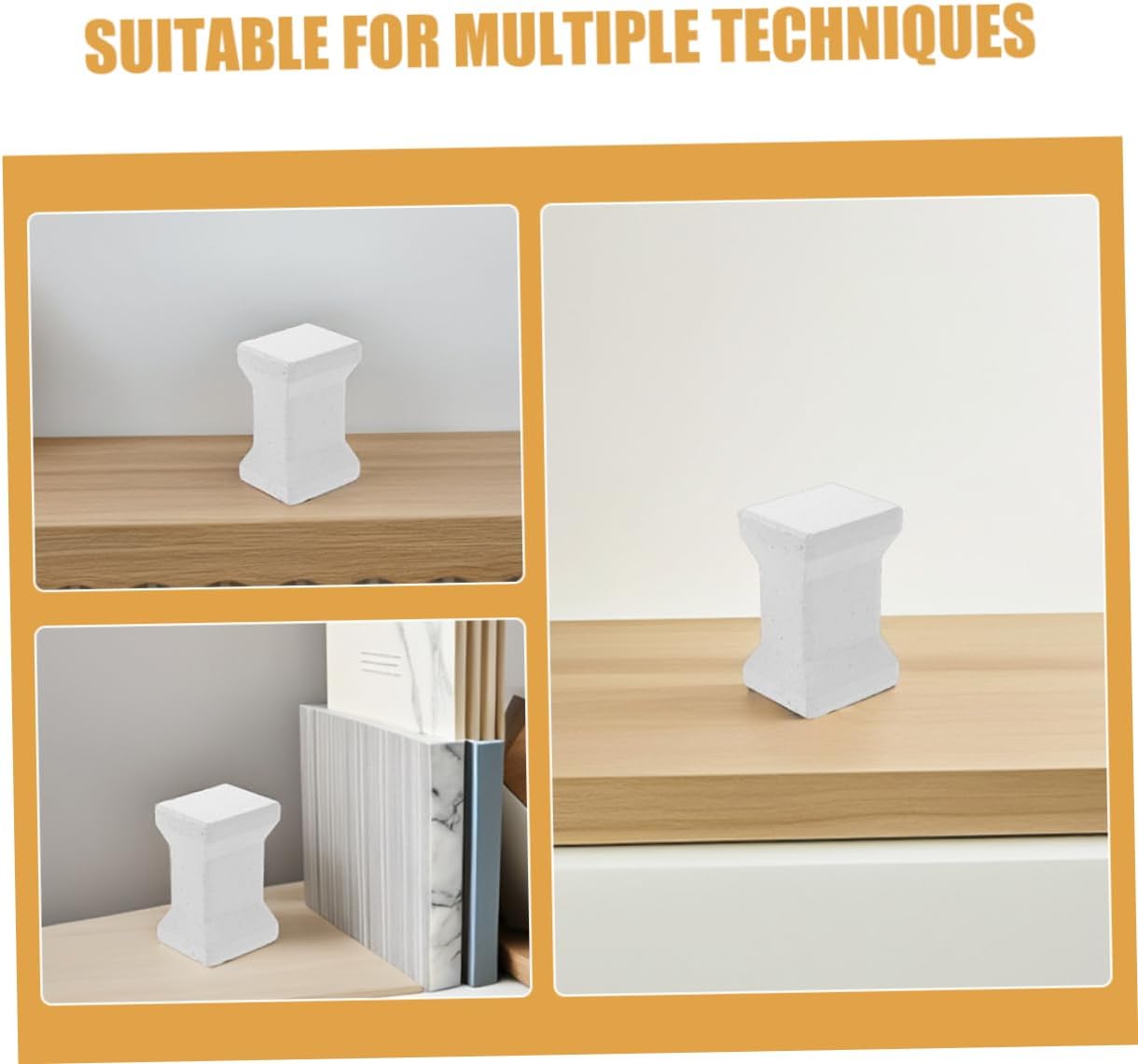 Uonlytech 2pcs Kiln Posts for Pottery Firing Support Kiln Shed Pillar Horse Feet Ceramic Accessory Furnaces Tool