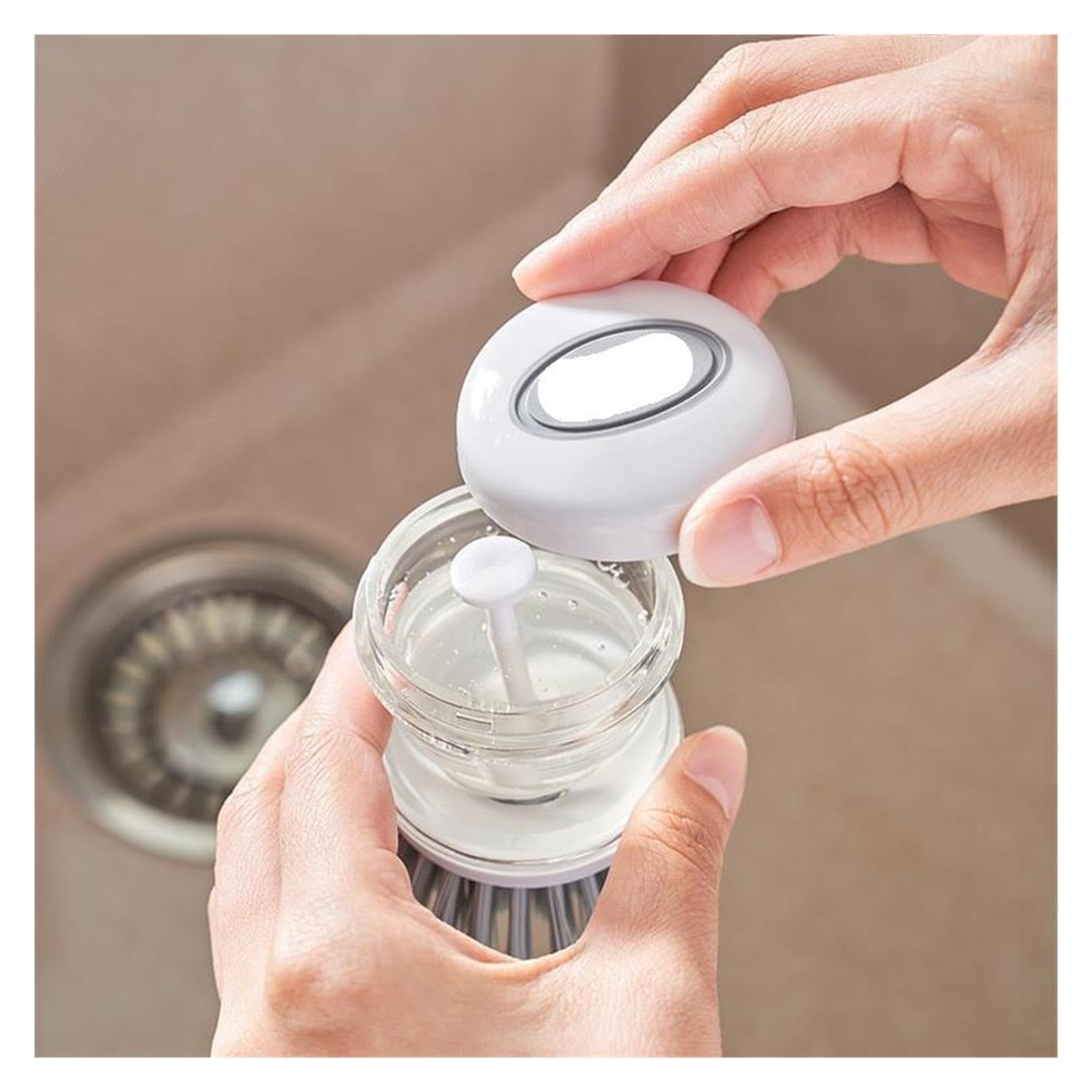 3. Detergent Cleaning Brush Can be Placed para Limpiar Platos