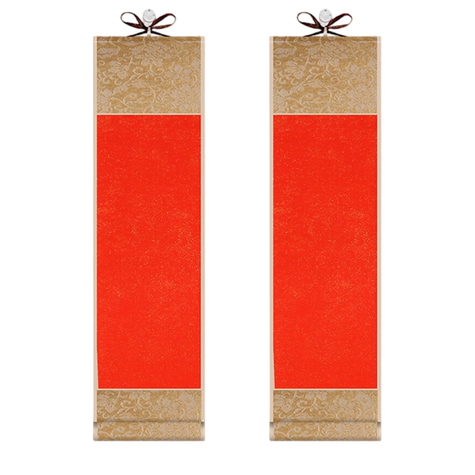 FGDTREE Wall Scrolls Blanks Hanging Scroll for Chinese Calligraphies Painting Art Supplies Blanks Wall Mounting Scroll Scrolls