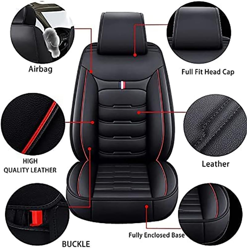 Housse de siège de voiture Kia Sportage NQ5 contre les taches ensemble complet noir
