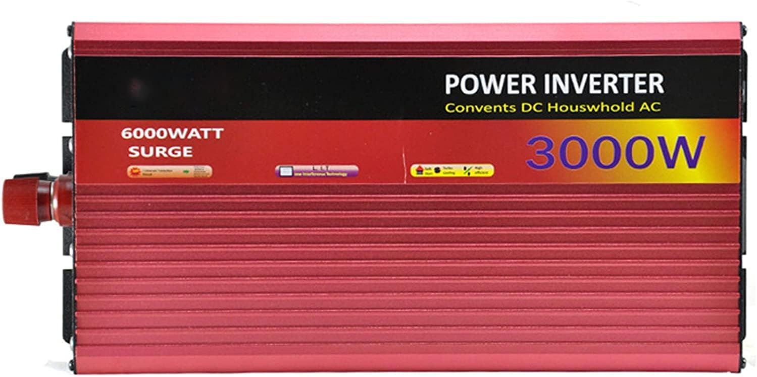 12V 24V 48V DC to 230/240V AC Voltage Converter, Pure Sine Wave Power Inverter