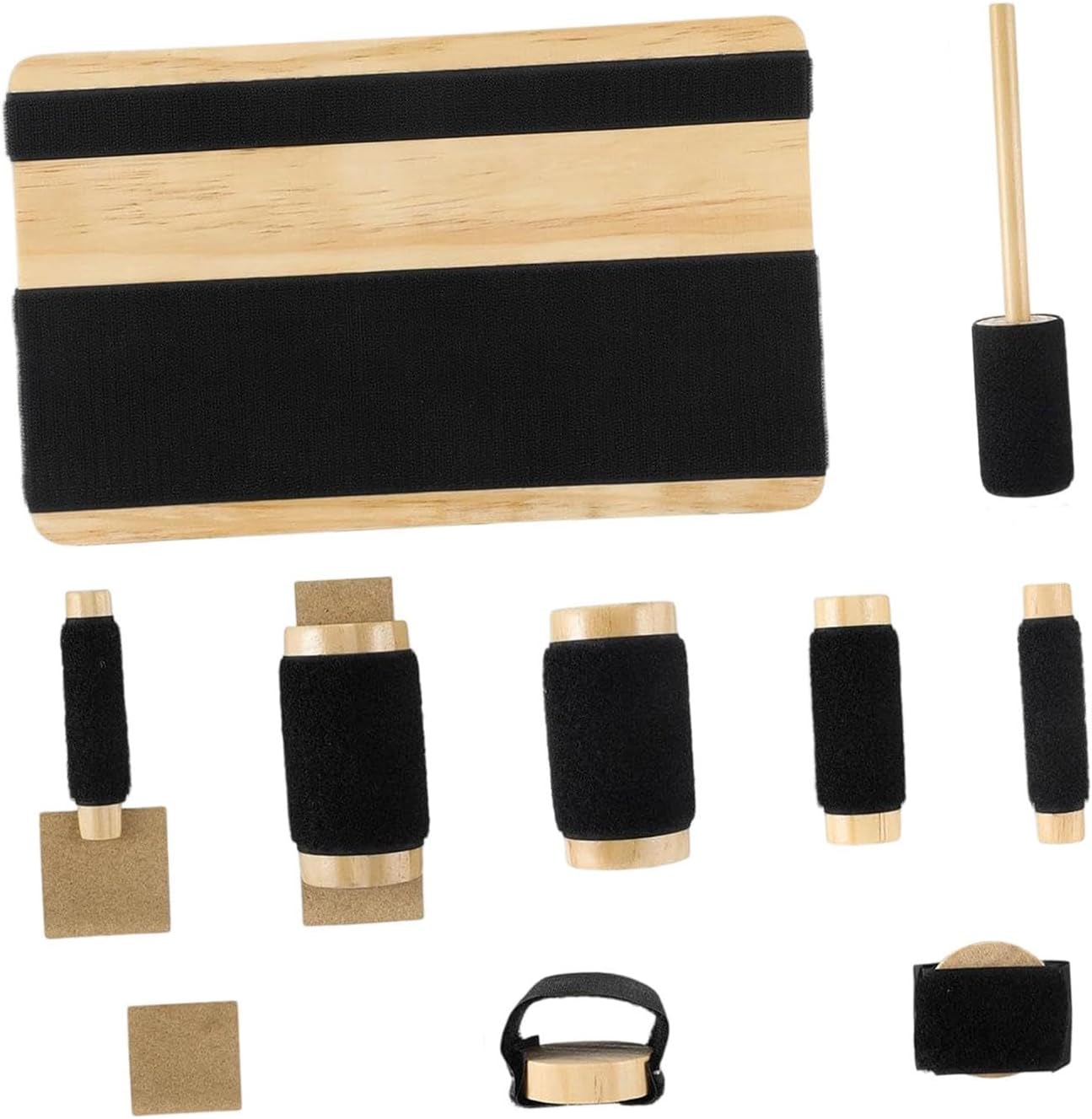 Hand Exercise Board Strength Training Portable Professional Multifunctional Wood Base Dexterity Exerciser