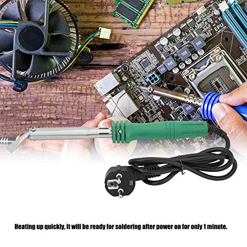 100W de temperatura ajustable pistola de soldadura eléctrica soldadura herramienta de calefacción de hierro enchufe de la UE 220V