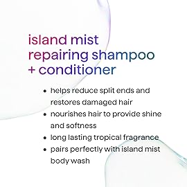 Method Repairing Shampoo, Island Mist, Hibiscus + Mango Nectar + Passion Fruit notes, 14oz