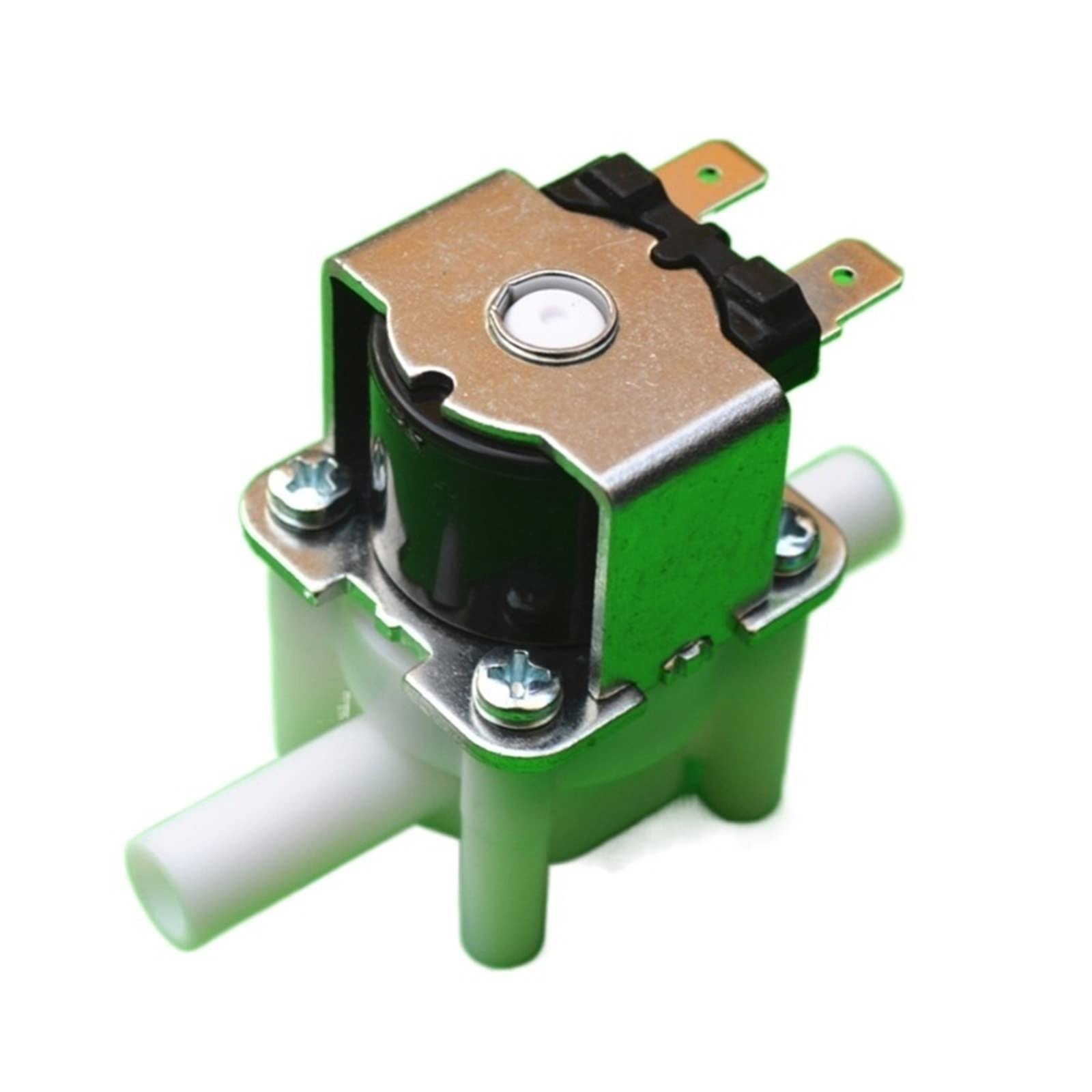 HDPHCRIUN 3/8 Quot; Electric Plastic Solenoid Valve 12V 24V 220V Normal Closed Inlet Water Reverse Osmosis System 1Pcs(220 Volt)