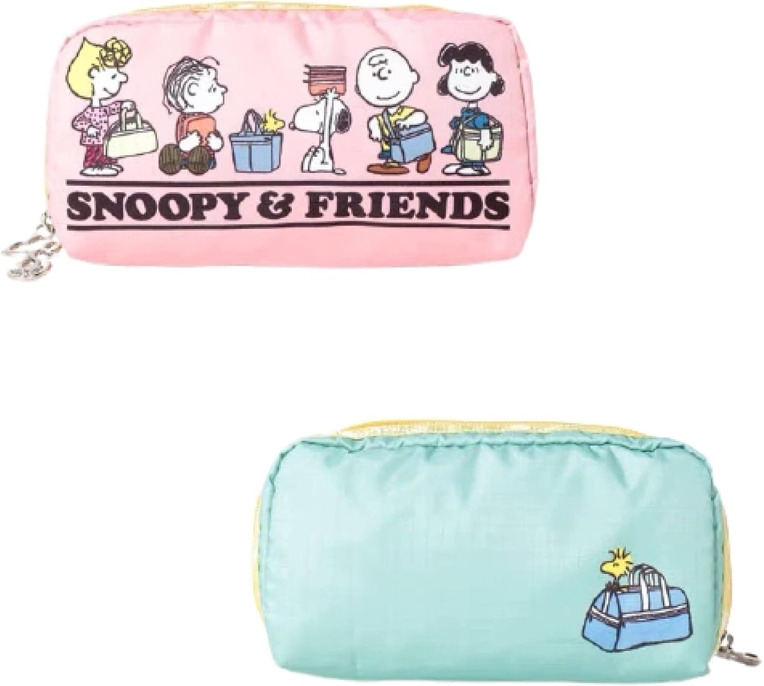 スヌーピー チャーリー ウッドストック ルーシー 爆売りセール開催中 ポーチ 化粧品ポーチ 小物収納ケース カード入れ 小銭入れ レディース 大容量 おしゃれ ピンク 小物入れ グリーン 小型 多機能 ブルー 小さい ミニ バイカラー かわいい 布製
