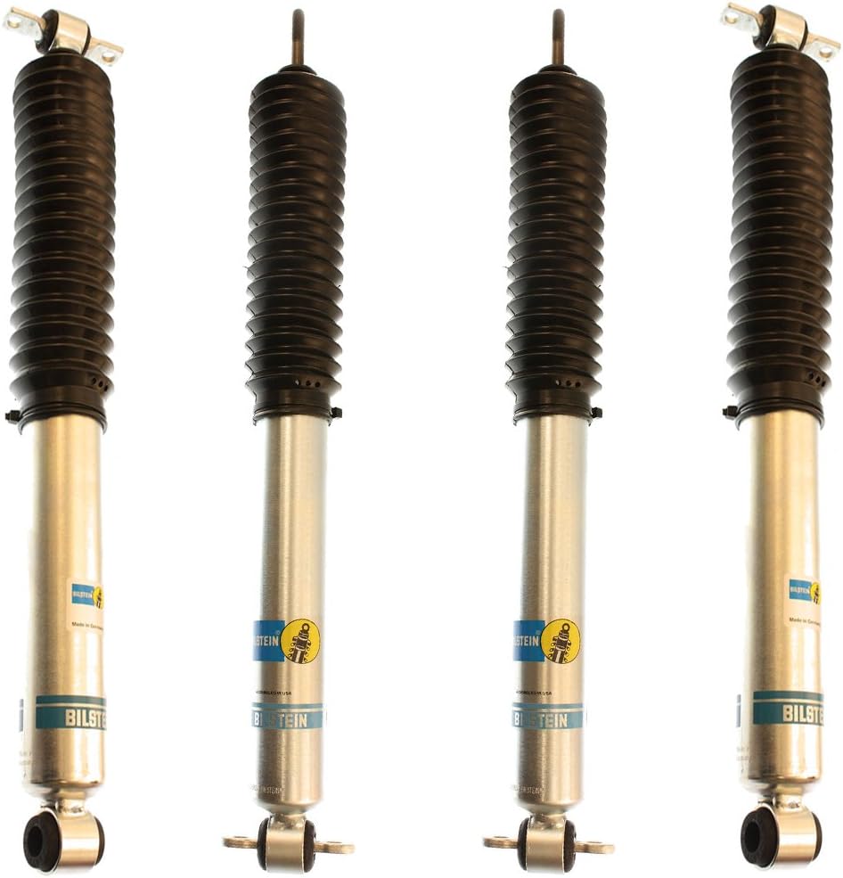 Bilstein 24-185622 33-236957 5100 Series Set of Front & Rear Shocks fit 1999 2004 Jeep Grand Cherokee with 1.5-2" lift