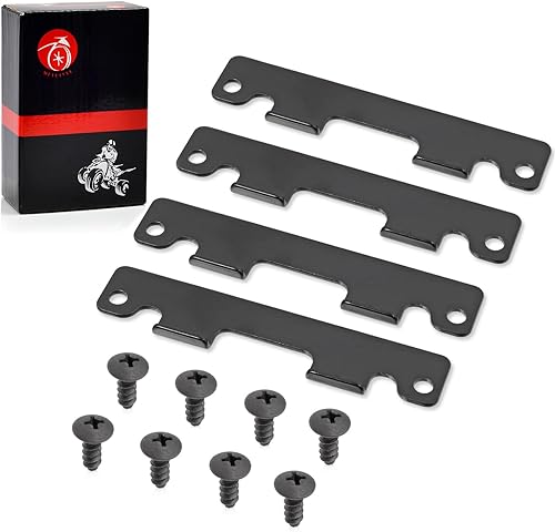 Placas de bisagra de puerta trasera para YAMAHA RHINO 450 660 700 YXR450 YXR660 YXR700 2004-2013 5UG-F4669-00-00