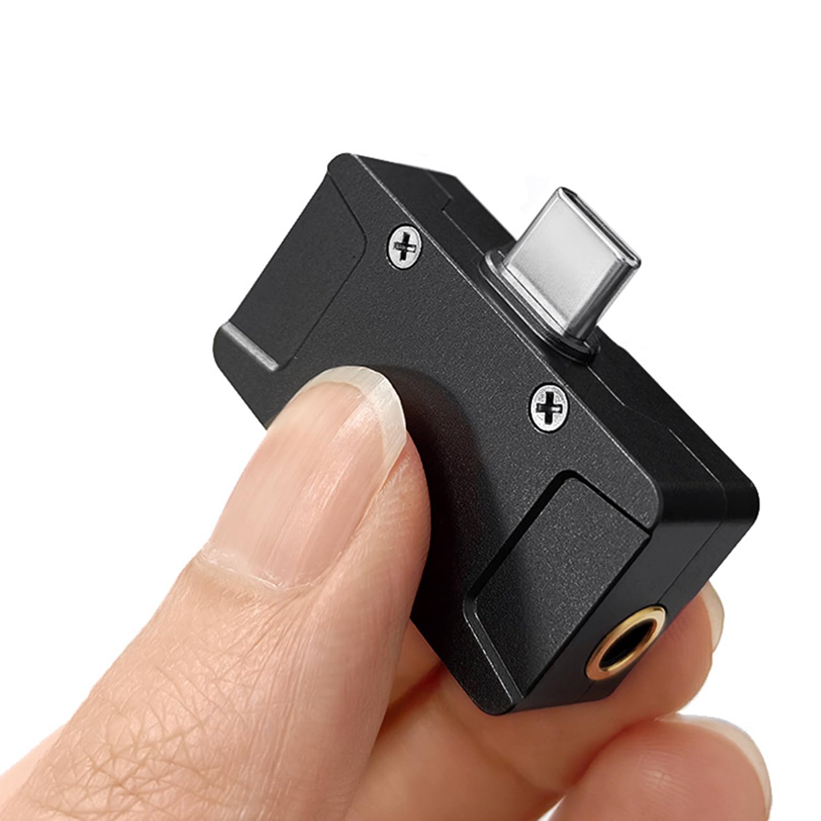 Adattatore per cuffie HiFi da USB C a 3,5 mm 4,4 mm con adattatore audio uditivo ad alta risoluzione a 384 kHz 32 bit