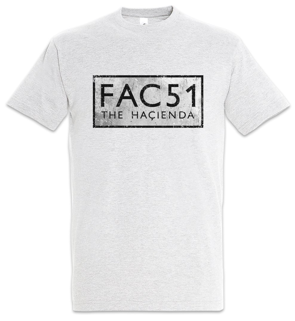 Urban Backwoods Men's Ash Fac 51 The Hacienda Ii T-Shirt Grey Size 2XL