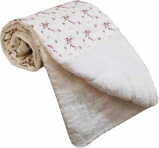 Cobertor Com Sherpa Para Bebê Estampado Rebeca Rosê Thity