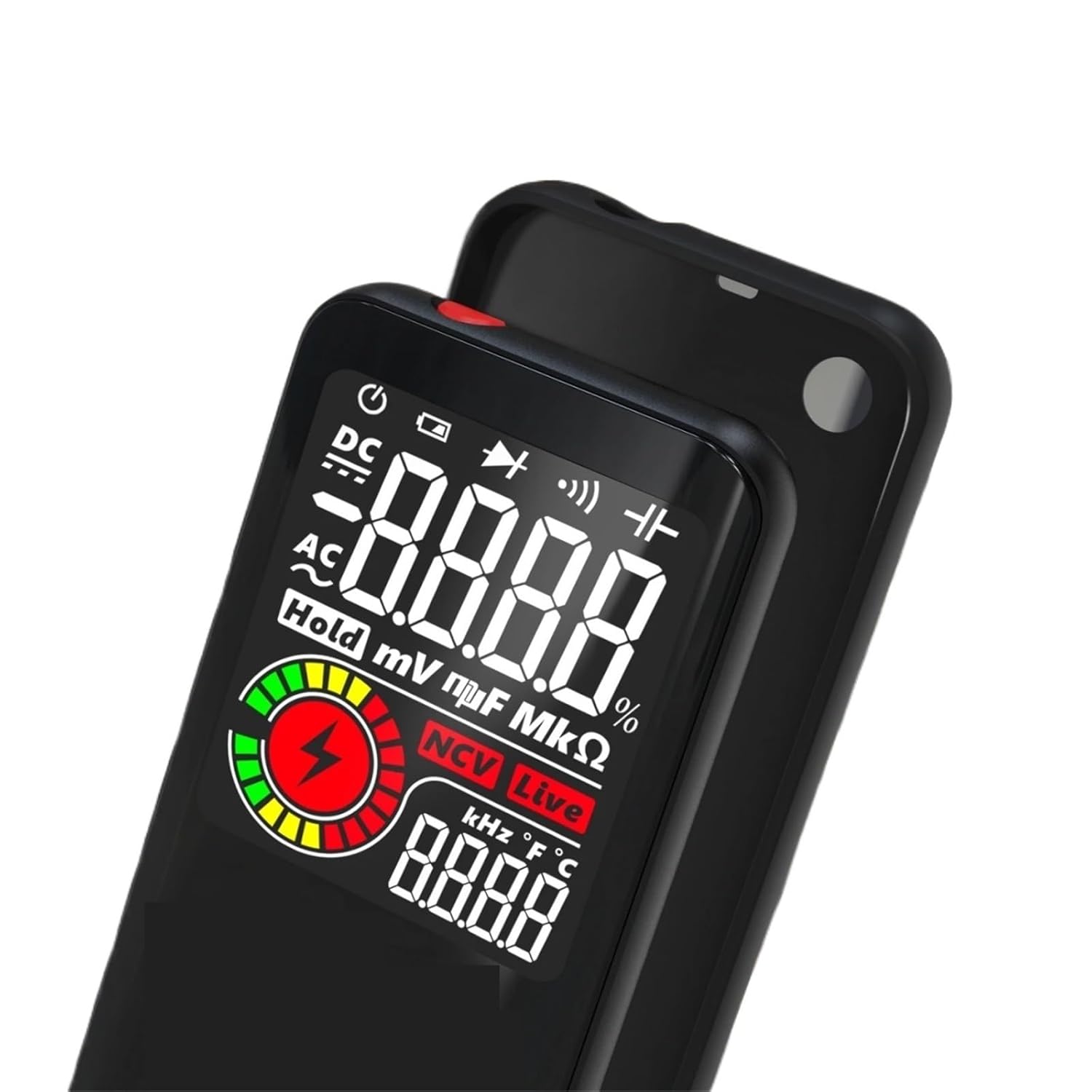 S11/10/20 Smart Digital Multimeter 9999 Counts TRMS Ultra Portable Rechargeable Voltage Tester Color EMF Detector(BSIDE A10)