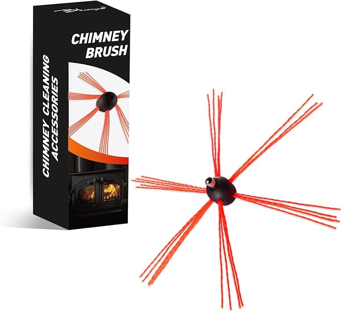 Bluesea 1 Piece Chimney Sweep Brush, Chimney Cleaning Kit