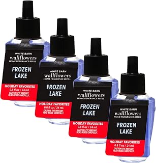 Bath and Body Works 4 Pack Frozen Lake Wallflowers Fragrance Refill 0.8 Oz.