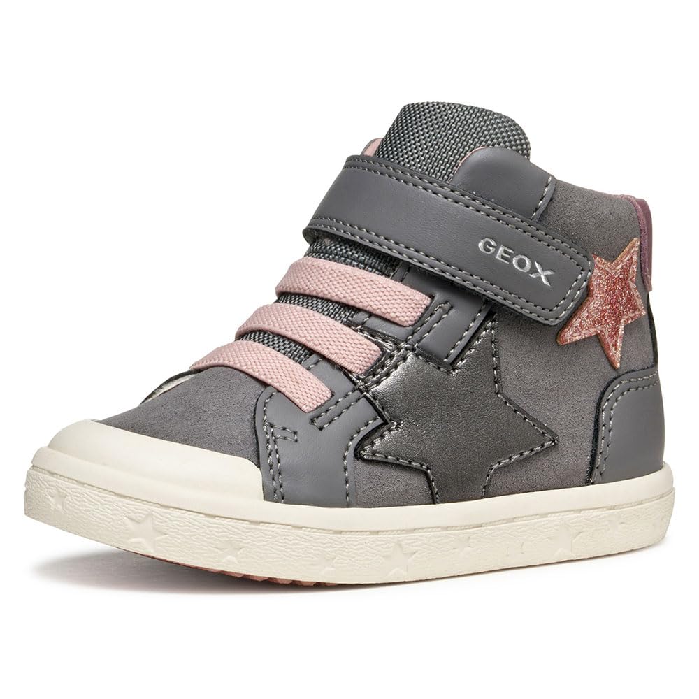 Geox B Gisli Girl, Zapatillas Bebé-Niñas