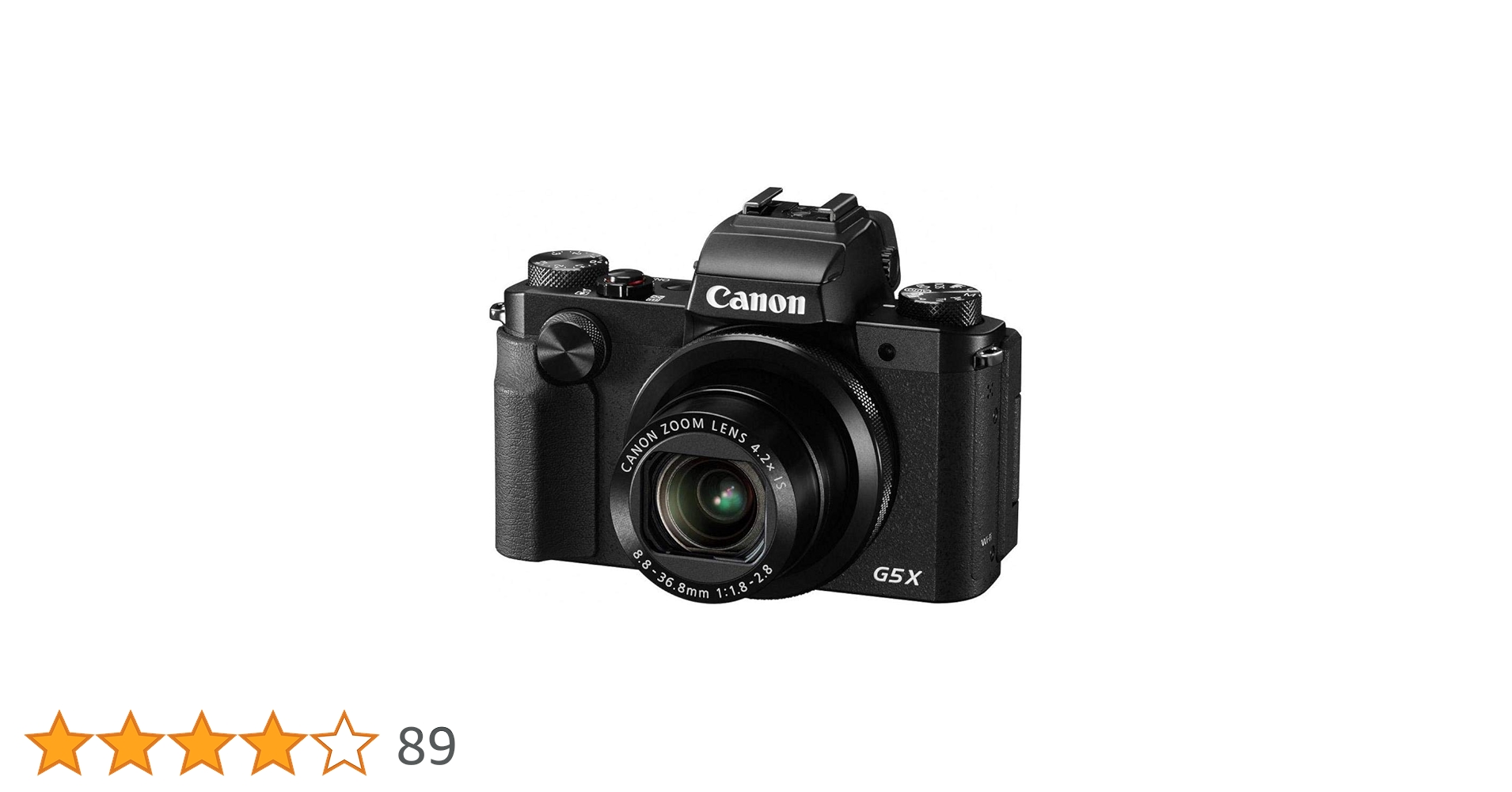 Canon PowerShot G5X Compact Camera 20.2MP 1 Inch CMOS 5472 x