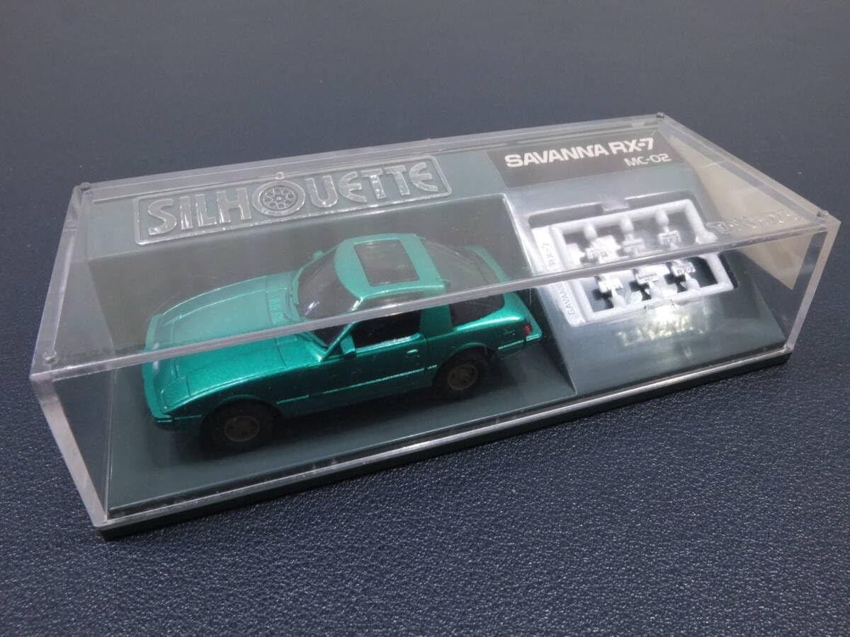 80年代 ビンテージ タカラ シルエット マツダ サバンナRX-7 チョロQ 80